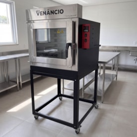 Forno Industrial Turbo Twister Elétrico Venâncio Para 5 Esteiras 220V Monofásico FVT5E